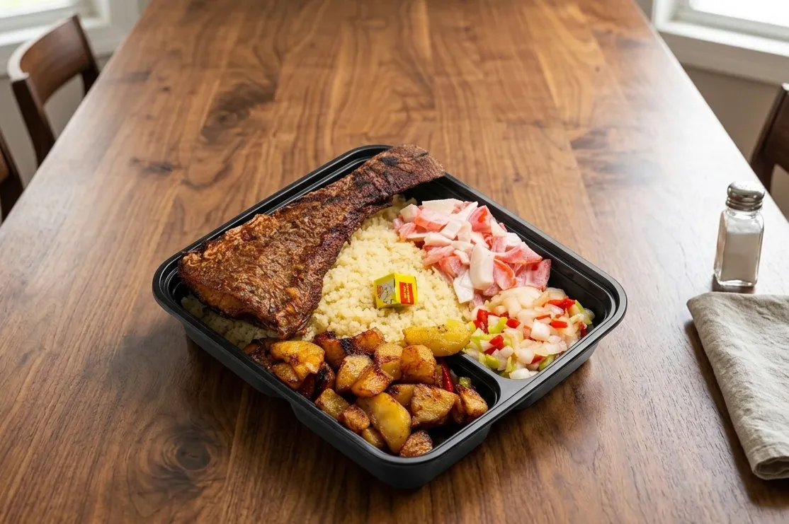 Attiéké + Poisson 