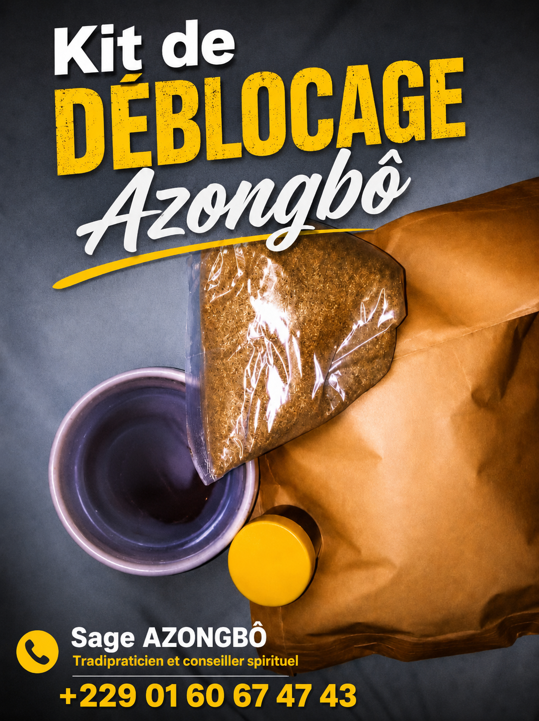 Kit de DÉBLOCAGE Azongbô 