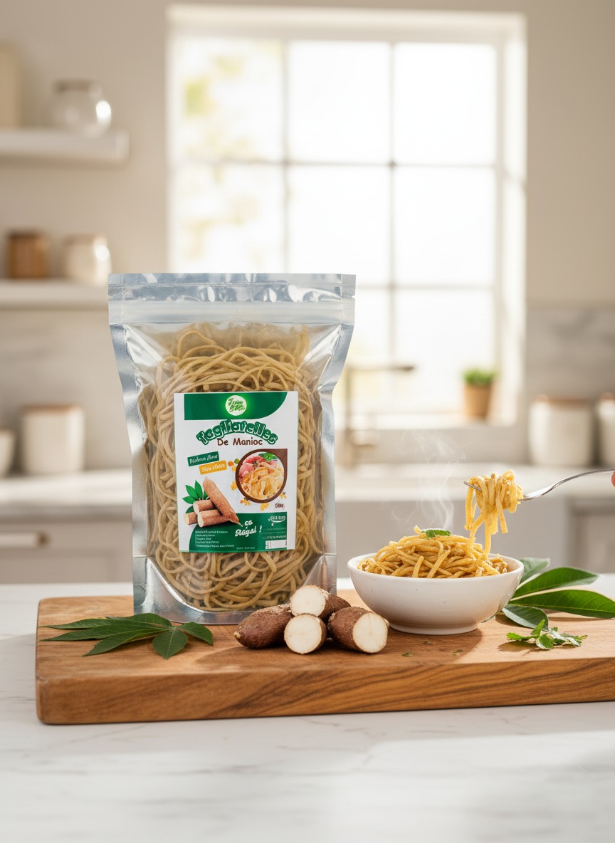 Tagliatelle de manioc 