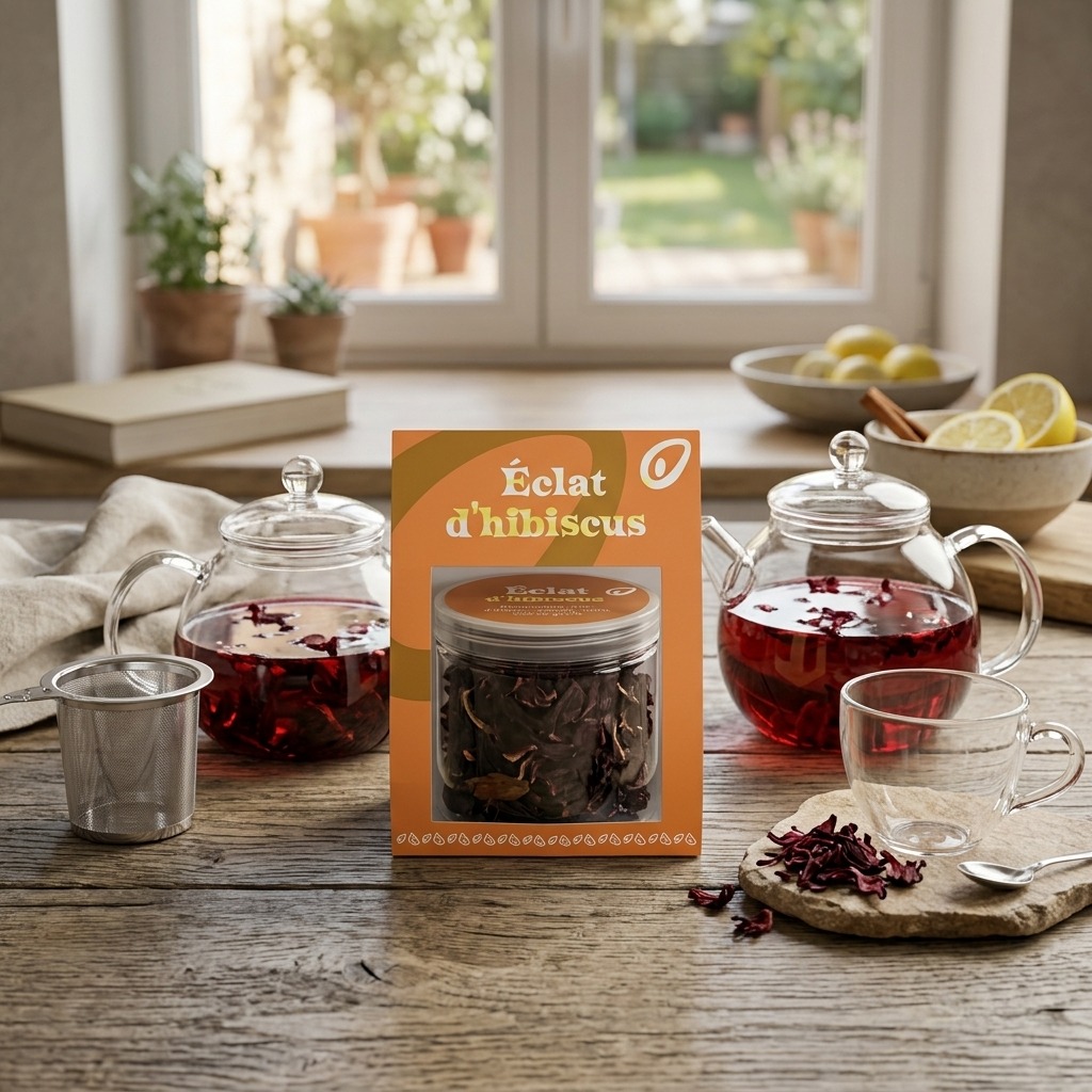 Éclat d'hibiscus 
